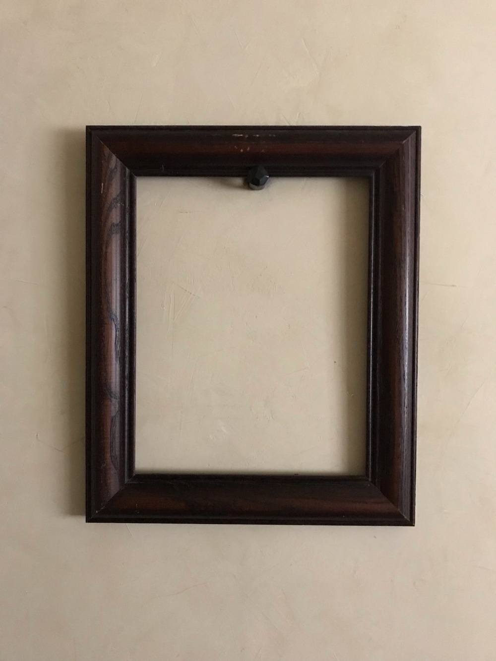 Vintage Wood Picture Frame in Dark Brown